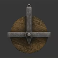 Modern hook crane hook 3d model