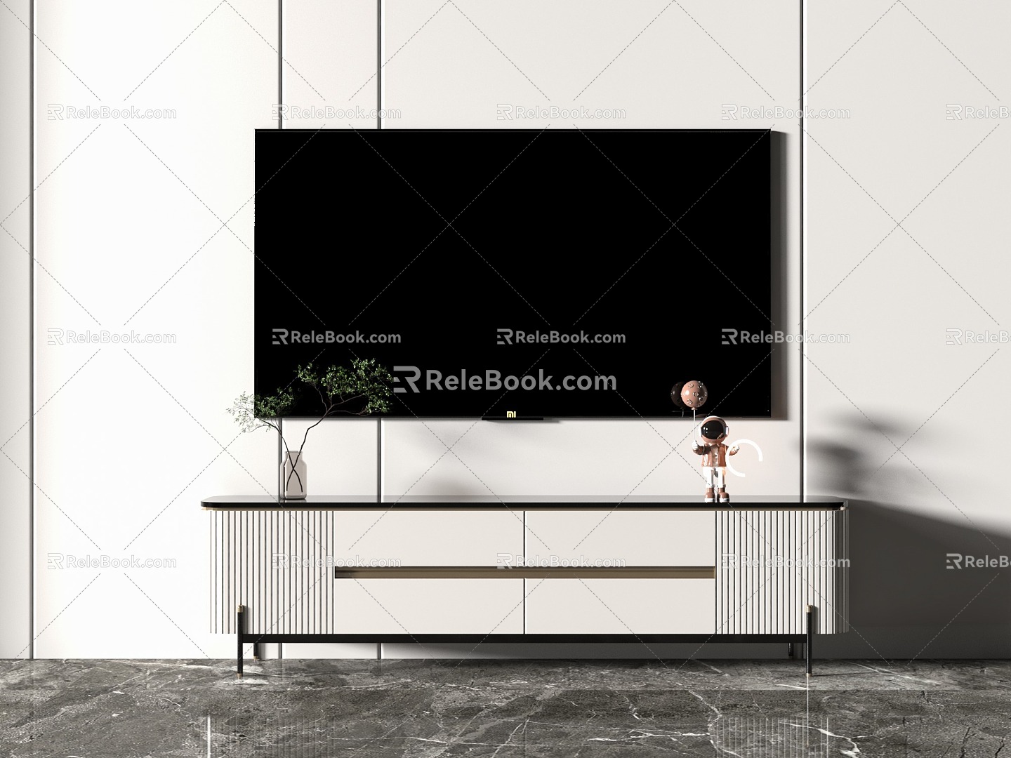 TV cabinet 3d model