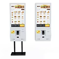 Single ordering machine single ordering machine self-service ordering machine self-service ordering machine self-service single ordering machine self-service single guiding screen electronic guiding screen 3d model