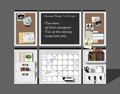 Decorations 3d model Decorations 3d model