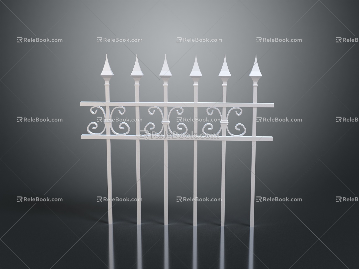 Fence Iron Fence Flower Fence Iron Fence Railing Iron Fence Railing Iron Fence Iron Fence Iron Fence Iron Fence 3d model