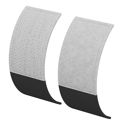 Gray And Black Textured Fabric Straps Essential Household Supplies For Organizing Items 3d model