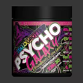 Psycho Brand Food Jar With Colorful Label And Vibrant Bold Graphics