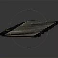 Slate Stone Steps Path With Lush Green Grass Edges And Natural Paving Design