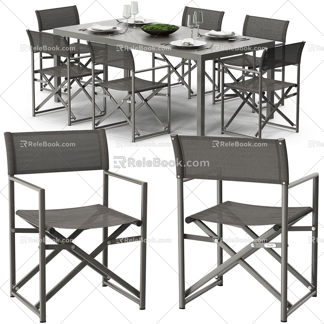 Modern Dining Table and Chair Combination Modern Table and Chair Dining Table Table and Chair Dining Table and Chair Home Furniture Leisure Chair Simple Dining Room 3d model