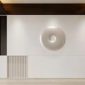 Modern background wall 3d model