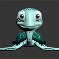 Turtle Turtle Cartoon Turtle Snapping Turtle Chickbill Turtle Reptile Cold Blooded Animal Reptile Reptile Class 3d model