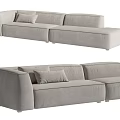Modern Multiplayer Sofa 3d model
