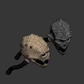Skull Helmet 3d model