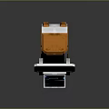 Modern Sci-Fi Device Sci-Fi Panel Sci-Fi Instrument Sci-Fi Controller 3d model