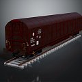 vintage train steam train train carriage locomotive head steam car carriage train vehicle 3d model