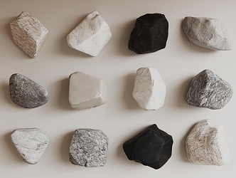 Stone 3d model