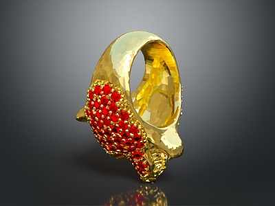 Ring Diamond Ring Gem Ring Women's Ring Wedding Ring Gold Ring Silver Ring Jewelry 3d model