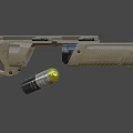 Fortress 17 Grenade Launcher 3d model