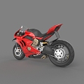 Hyundai Ducati two-wheeled motorcycle locomotive Panigale V4R motorcycle 3d model