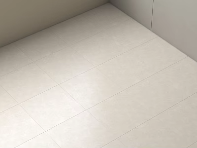 Light Colored Modern Floor Tiles With Smooth Surface Neatly Arranged In Home Interior 3d model