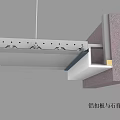 Mounting Hardware Tools for Mineral Wool Board and Gypsum Board Connection Installation