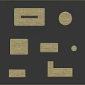 Modern Wooden Furniture Collection With Tables Benches And Metal Leg Designs