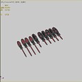 Screwdriver screwdriver Phillips screwdriver screwdriver screwdriver screwdriver screwdriver screwdriver Phillips flat plum blossom 3d model