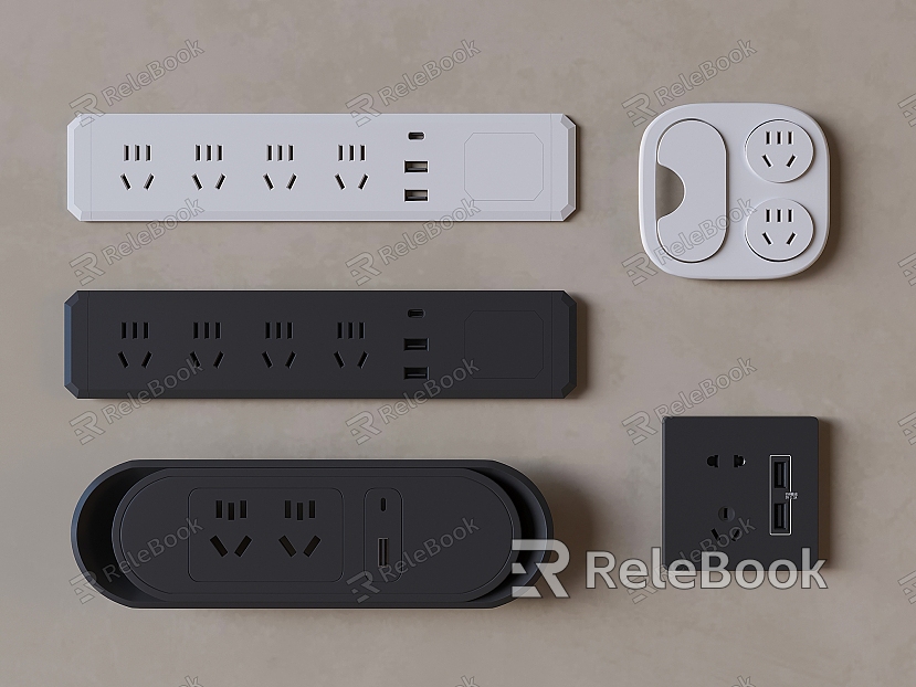 Embedded socket socket panel multi hole socket USB socket model