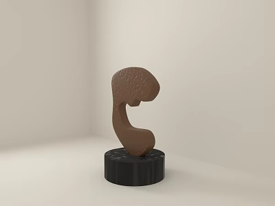 Modern Zen Style Old Money Style Decorations Furnishings Art Device Alien Decorations Ornaments Coffee Black Living Room Dining Room Entrance 3d model