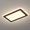 Modern Ceiling Lights With Rectangular Diamond Round Irregular Shapes And Wooden Frame