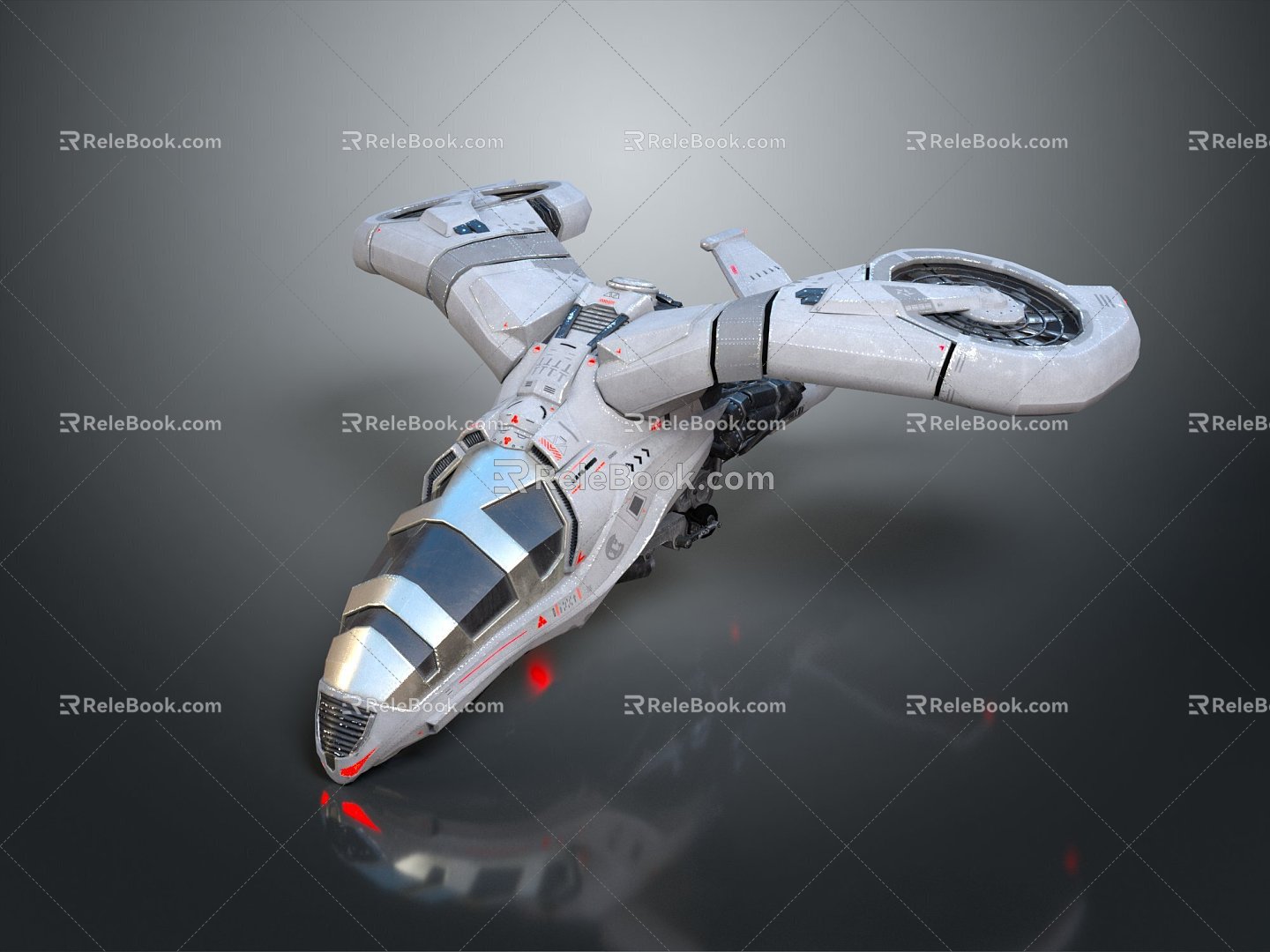 Industrial LOFT fighter sci-fi fighter next generation fighter sci-fi fighter 3d model