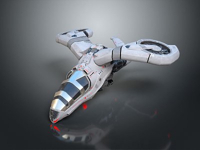 Industrial LOFT fighter sci-fighter next generation fighter sci-fighter 3d model