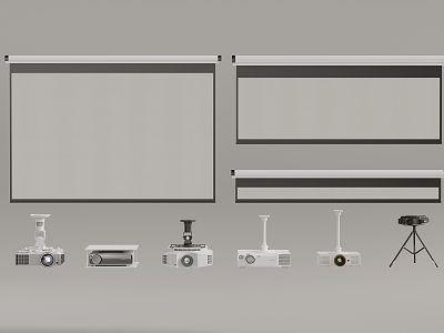 Modern Projection Cloth Projector model