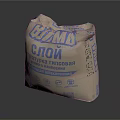 Home Use Gypsum Mixture Packaging Bag Featuring Blue Text And Logo Design