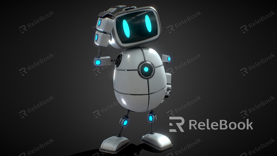 Robot Intelligent Robot Mecha Man Science Fiction Robot Monitoring Robot Cyberpunk Robot model