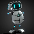Robot Intelligent Robot Mecha Man Science Fiction Robot Monitoring Robot Cyberpunk Robot 3d model
