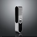 Electronic Smart Security Device With White Black Sleek Design And AI Enabled Camera 3d model
