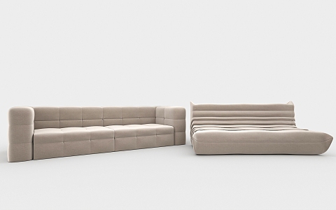 Modern Multiplayer Sofa 3d model