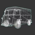 Coffee And Cookie Silver Food Truck With Sleek Modern Exterior Design