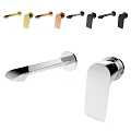 Modern Sleek Bathroom Faucet With Chrome Brushed Gold Matte Black And Brushed Nickel Finishes