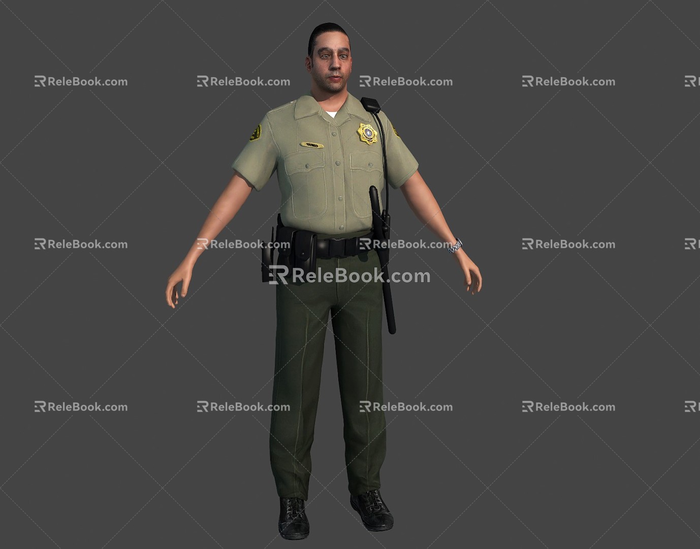 Modern Man American Police model