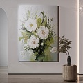 modern decorative painting 3d model