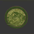 Medieval Shield Ancient Shield Defensive Weapon Ancient Shield Iron Shield Protective Shield Wooden Shield 3d model