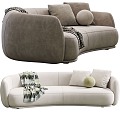 Modern Multiplayer Sofa Sofa Combination 3d model