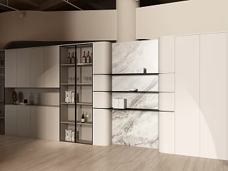 Decorative cabinet 3d model