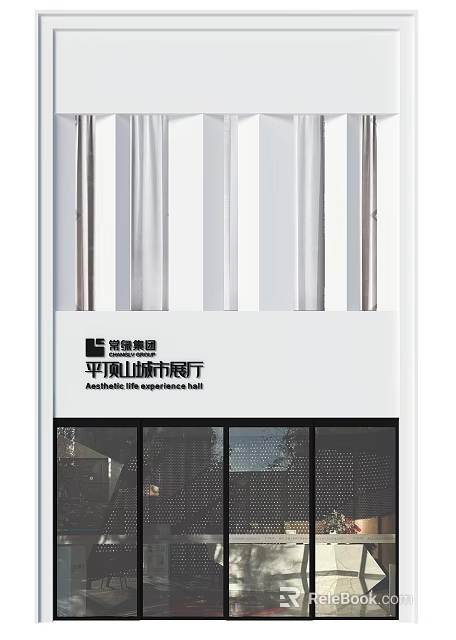 LINGCHUANG Group Pingdingshan City Exhibition Hall Aesthetic Life Experience Hall 3d model 