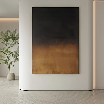 Quiet Decorative Painting 3d model