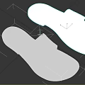 Minimalist Toe Thong Sandals With Black Straps Flat Beige Sole And Logo Insole