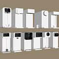 Modern White Water Dispensers Various Styles For Kitchen Appliances With Digital Displays And Cup