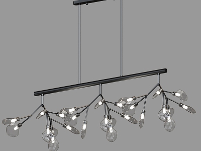 Modern Minimalist Chandelier Simple Chandelier Dining Room Chandelier Living Room Chandelier 3d model