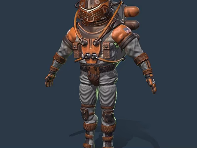 Space Suit Space Suit Astronaut Space Technology Clothing Space Suit Space Suit 3d model