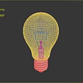 Modern LED Light Bulb With Clear Glass Design For Home Lighting