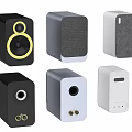 Home Audio Speakers With Various Stylish Designs And Color Options Black Gray White