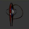 Medieval Shield Ancient Shield Shield Shield Defensive Weapon Ancient Shield Iron Shield Protective Shield Wooden Shield 3d model